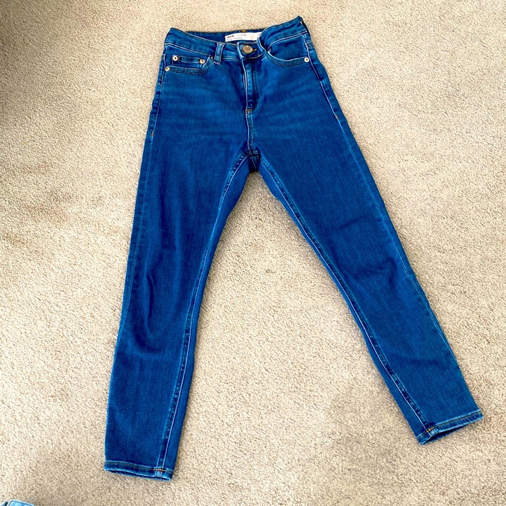 ASOS petite high waisted jeans